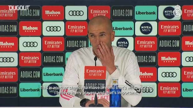 Zinedine Zidane: 'I believe in my players'